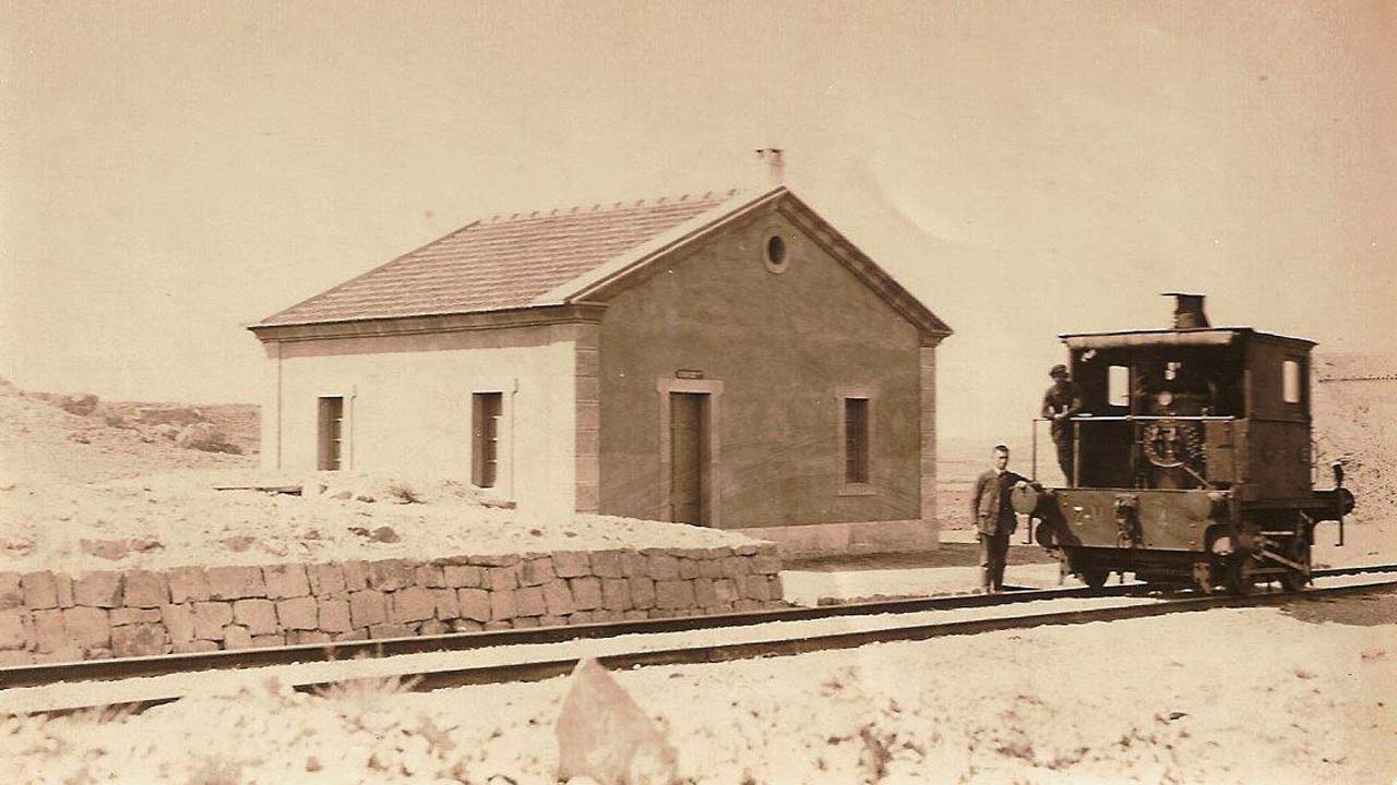 Locomotora Teresita realitzant maniobres, anys 20-30