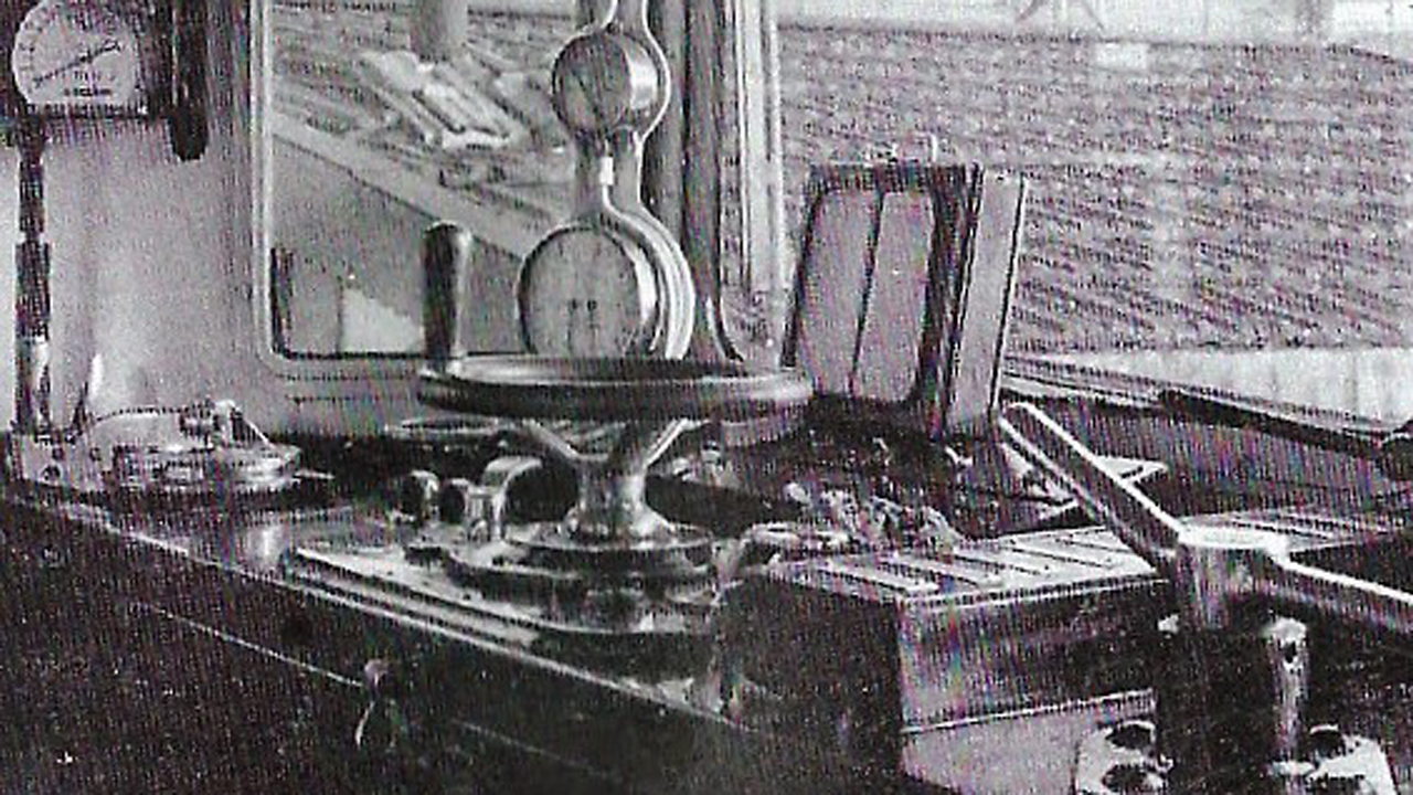 Imatge de l'interior original de la cabina