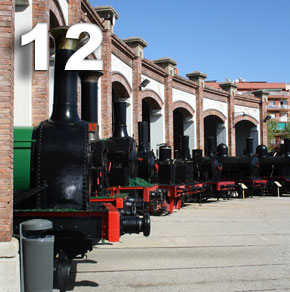 Las Primera locomotoras de vapor. Las condiciones de trabajo de maquinistas y fogoneros