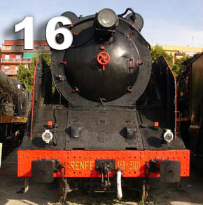 La locomotive Santa Fe